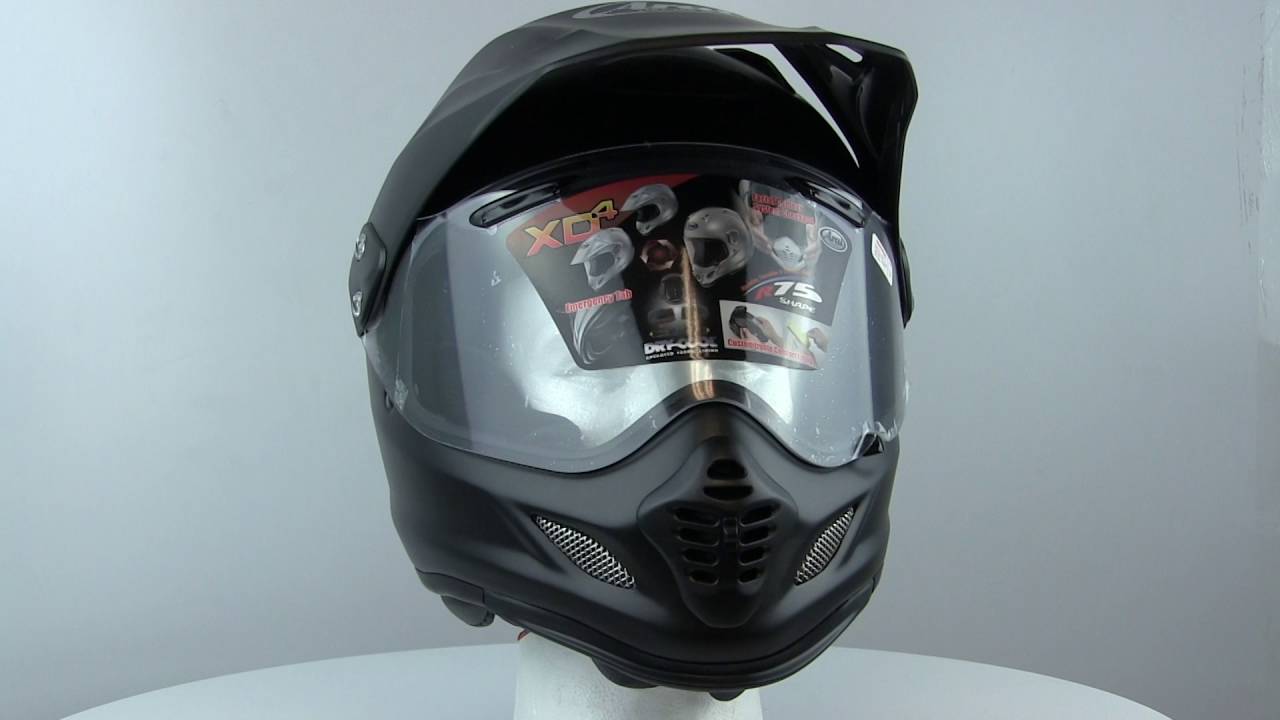 Arai XD4 Motorcycle Helmets 360 Degree Spin