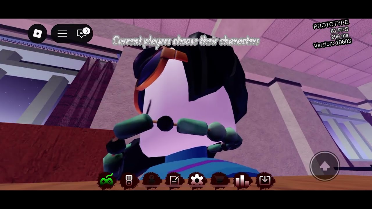 Roblox: Dimensional Coalescence 2025: V1.0 Prototype: Lobby: message under the desk?