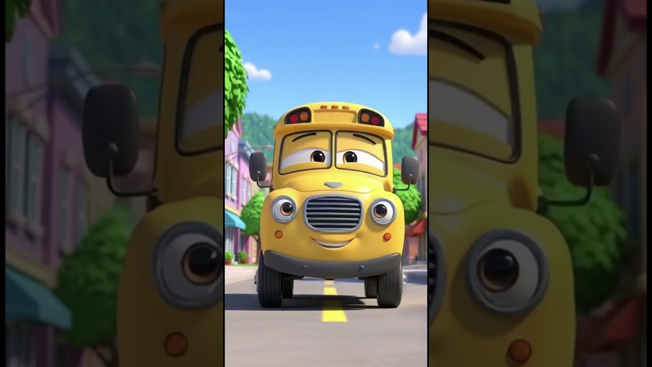 The Bus Goes Busy 🚌 | Fun Vehicle Song for Kids | 