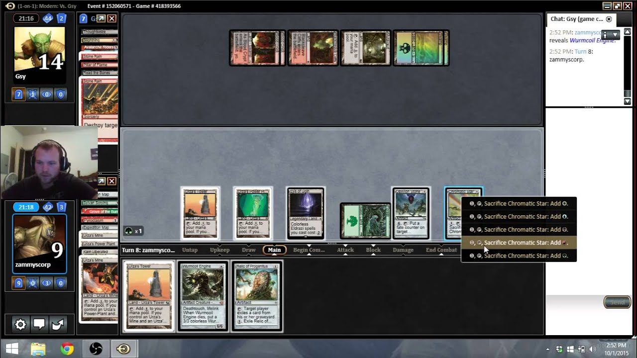 RG tron Vs RB Land Destruction