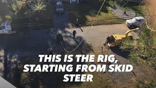zipline tree - speed line - tree removal