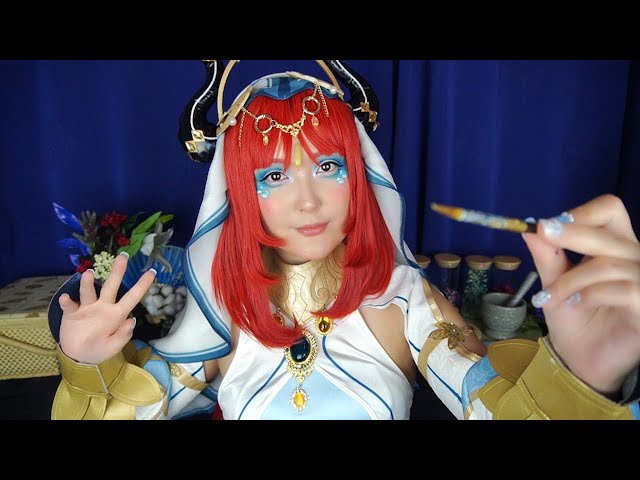 ASMR Painting Your Face 🖌 Genshin Impact ✨ RP (SUB)