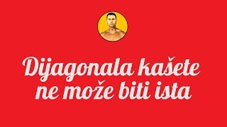 U Zdrav Mozak 10 Dijagonala Kašete Ne Može Biti Ista S10E13.2