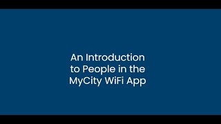 An Introduction to People in the MyCity WiFi App screenshot 3