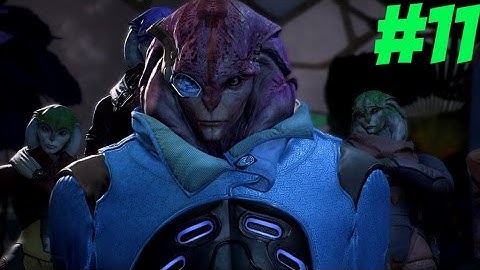 Mass Effect Andromeda: Insanity Gameplay Playthrough Part 11: Meeting the Angara