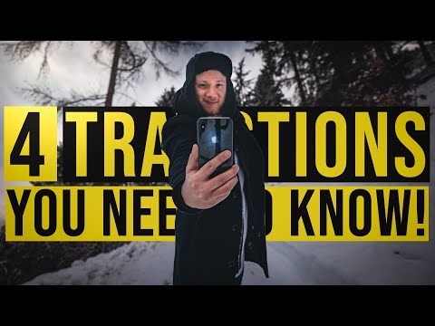 4 SEAMLESS Smartphone TRANSITIONS In 180 SECONDS!