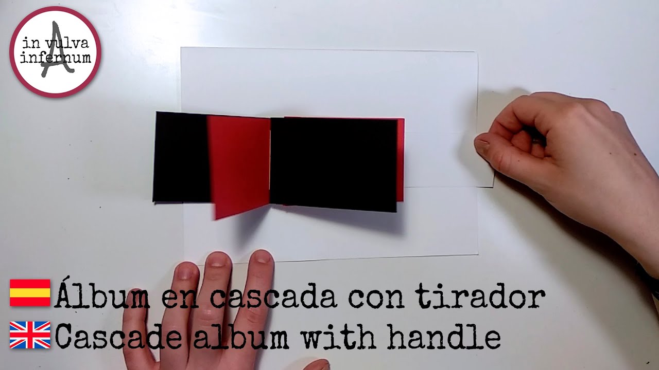 Tutorial: Tarjeta con álbum en cascada con tirador