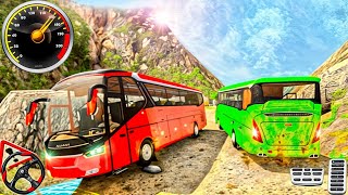 City Bus Simulator Real Game|| Two  Buses Dangerous Accident|| Android Gameplay #3#busgame screenshot 5