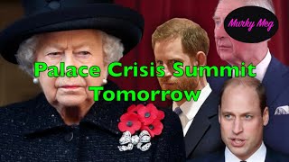 Harry & Meghan’s Palace Crisis Summit Tomorrow