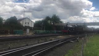 7802 Bradley Manor - Kidderminster severn valley railway - 12th august 2017