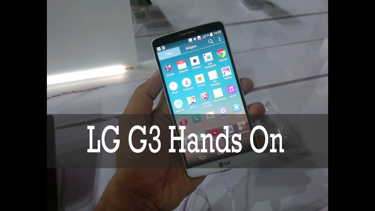 LG G3 Hands on