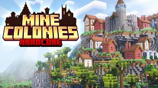 SURVIVRE en HARDCORE et Bâtir une Colonie LÉGENDAIRE (Mod MineColonies) #21