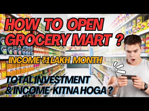 How to open grocery store in India || Grocery mart franchise | Total ...