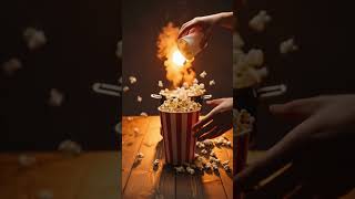 Cinematic Popcorn Explosion - Ultimate Movie Night Vibes 🍿✨
