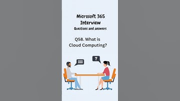 Office 365 interview questions and answers: What is Cloud Computing #shorts #youtubeshorts #career