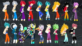 Stickman Warriors All Characters Unlock | Premium Heroes 2024 | PVP Gameplay screenshot 5