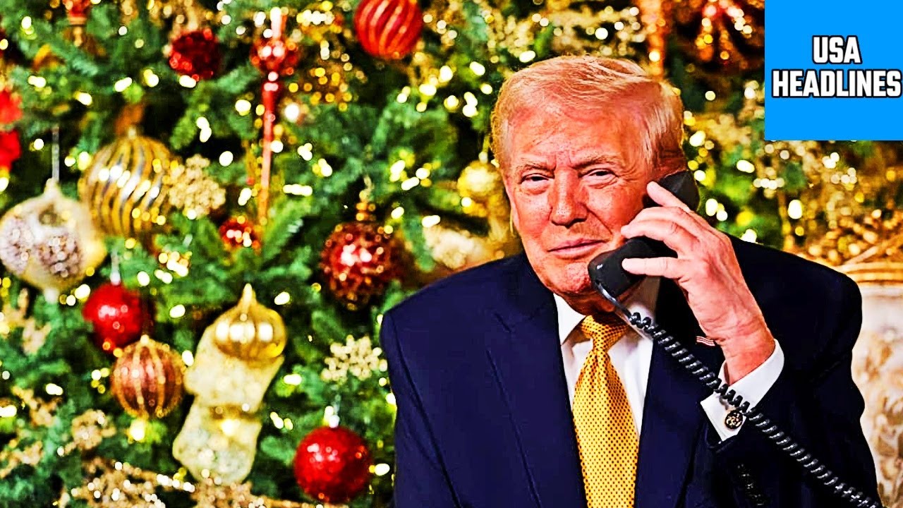 Trump’s Christmas Message Targets ‘Radical Left,’ Highlights Economy & Security 🎄🇺🇸