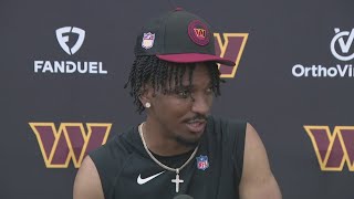 Commanders QB Jayden Daniels talks competing against Pros for the first time