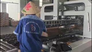 SP GZDJ2400 Fully Automatic Folder Gluer Stitcher Machine