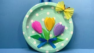 【保育】4月に作りたいチューリップの壁面アイデア