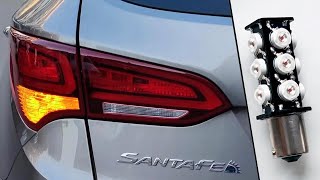 Делаем желтые повороты на авто из США HYUNDAI SANTA FE, VW JETTA 6, ACURA, BMW, NISSAN USA to EU