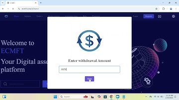ECMFT.COM Exit Scam, see how to get your withdrawal approved instantly.
