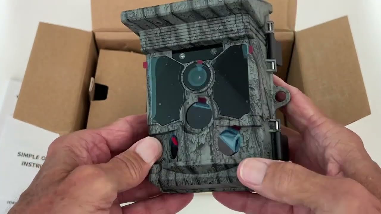 Campark TC08 trail camera quick unbox & review(footages share)