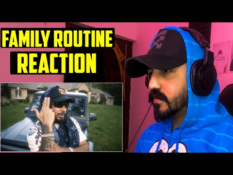 REACTION ON : Family Routine (Official Video) | Khan Bhaini l Guri Nimana | New Punjabi Song 2024