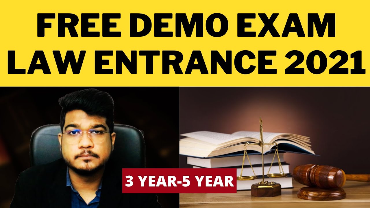 Demo Exam Law Entrance Exam Preparation Law Entrance 2021 MHT CET