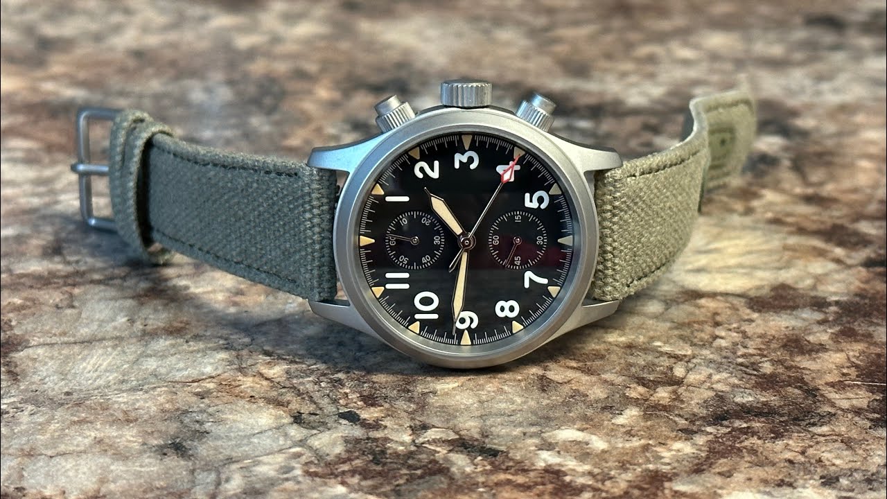 Unboxing and overview: Militado vintage style military chronograph