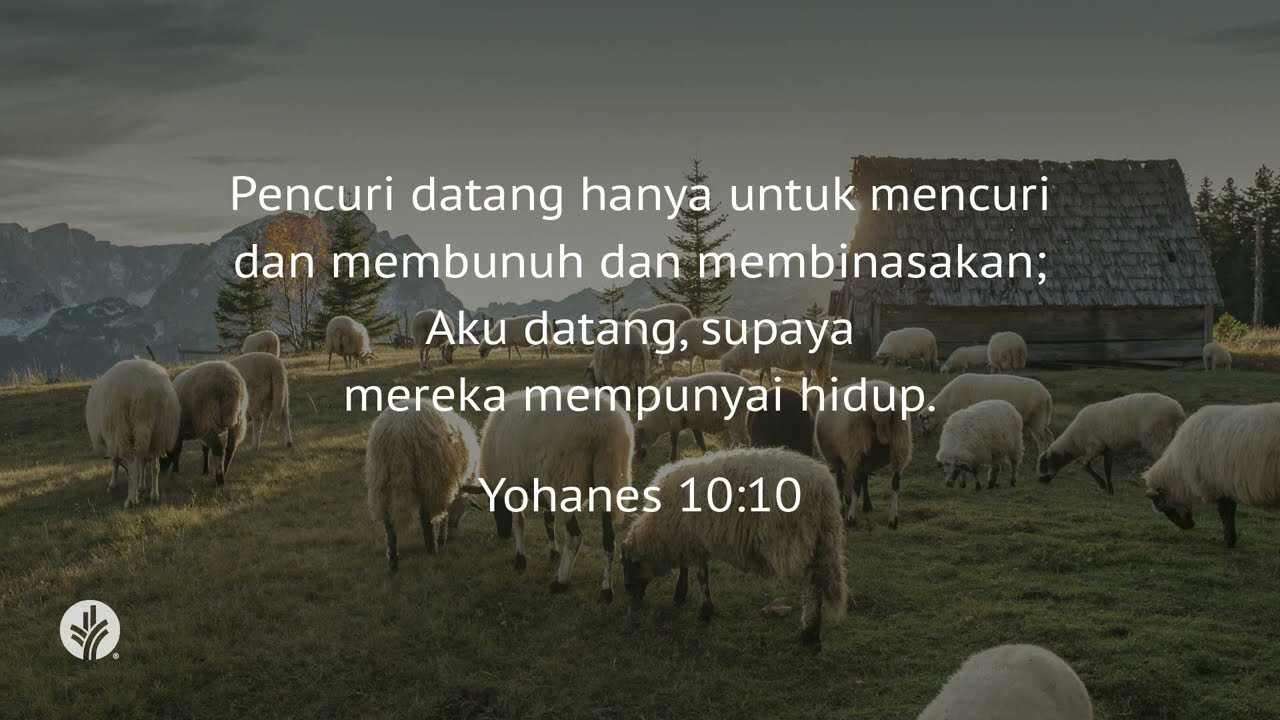 Mendengarkan Gembala yang Baik | Yohanes 10:1-10 | Video Renungan Santapan Rohani