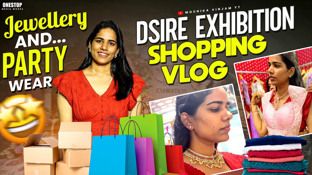 D’sire exhibitions Hyderabad || shopping vlog || Telugu vlogs || sandhya convention Gachibowli