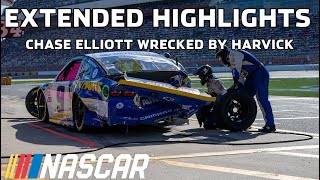 Kevin Harvick vs. Chase Elliott round 2 at the Roval | Extended Highlights