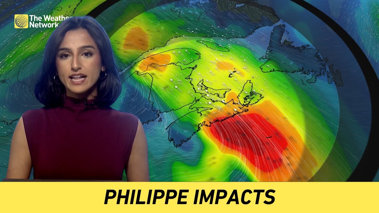 Atlantic Canada Braces for Ex-Philippe’s Strong Winds and Rain - YouTube