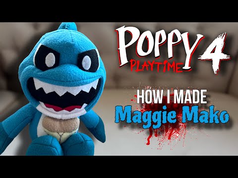 MAGGIE MAKO Custom Plush DIY | Poppy Playtime Chapter 4