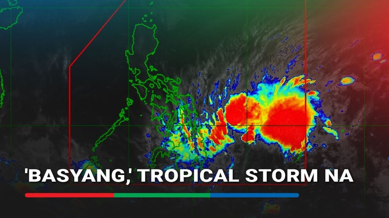 'Basyang' intensifies to tropical storm | ABS-CBN News
