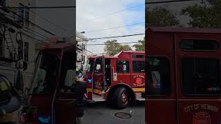 FULL EVACUATION TONES MAJOR NEWARK FIRE #NFD #newarkfire #evacuationtones #firedep
