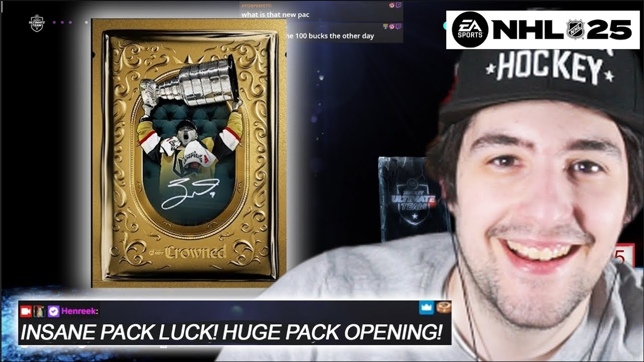 INSANE PULLS! PACKS ARE GETTING BETTER? I NHL 25 HUT