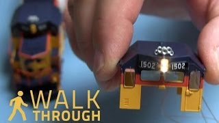 Dcctrain Custom Surface Mount Golden White Led With Ho Head Light Lenses