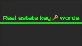 Real estate common terms|Termite bond vs Termite letter|
