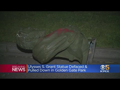 Protesters Topple Statues