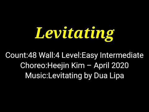 Levitating line dance