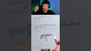 How to Draw a Gun!🤯