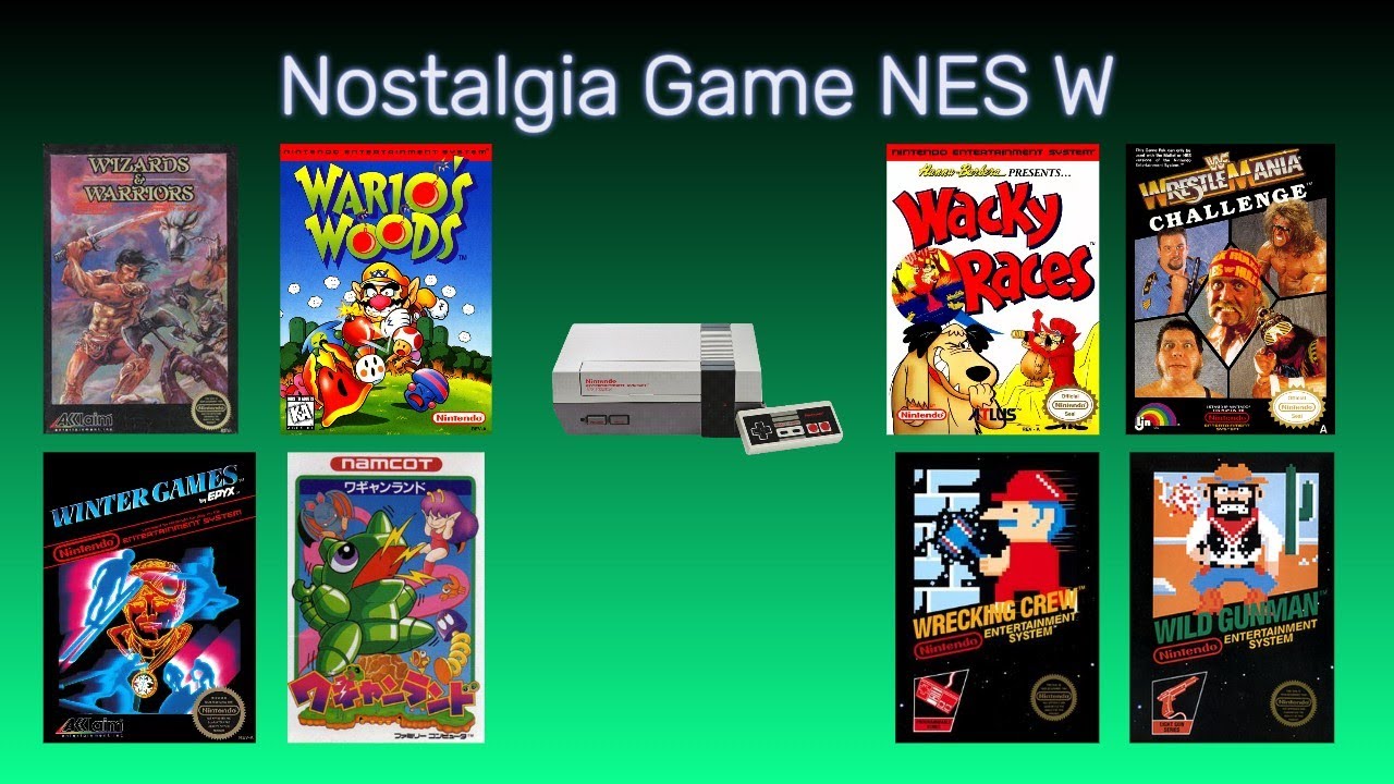 Nostalgia Game NES W - YouTube