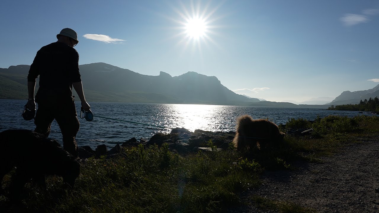 Vägen västerut   från porjusvägen till Ritsem
