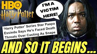 BLACK SNAPE MOANS! Harry Potter Actor Claims Online Threats To Deflect From Black Snape Backlash!