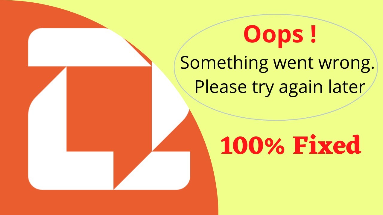 Fix Zello Oops Something Went Wrong Error | Please Try Again Later ...