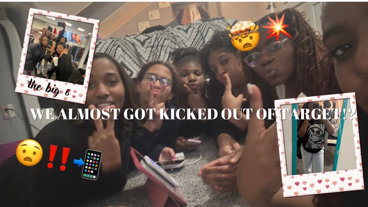 WE ALMOST GOT KICKED OUT OF TARGET?! 