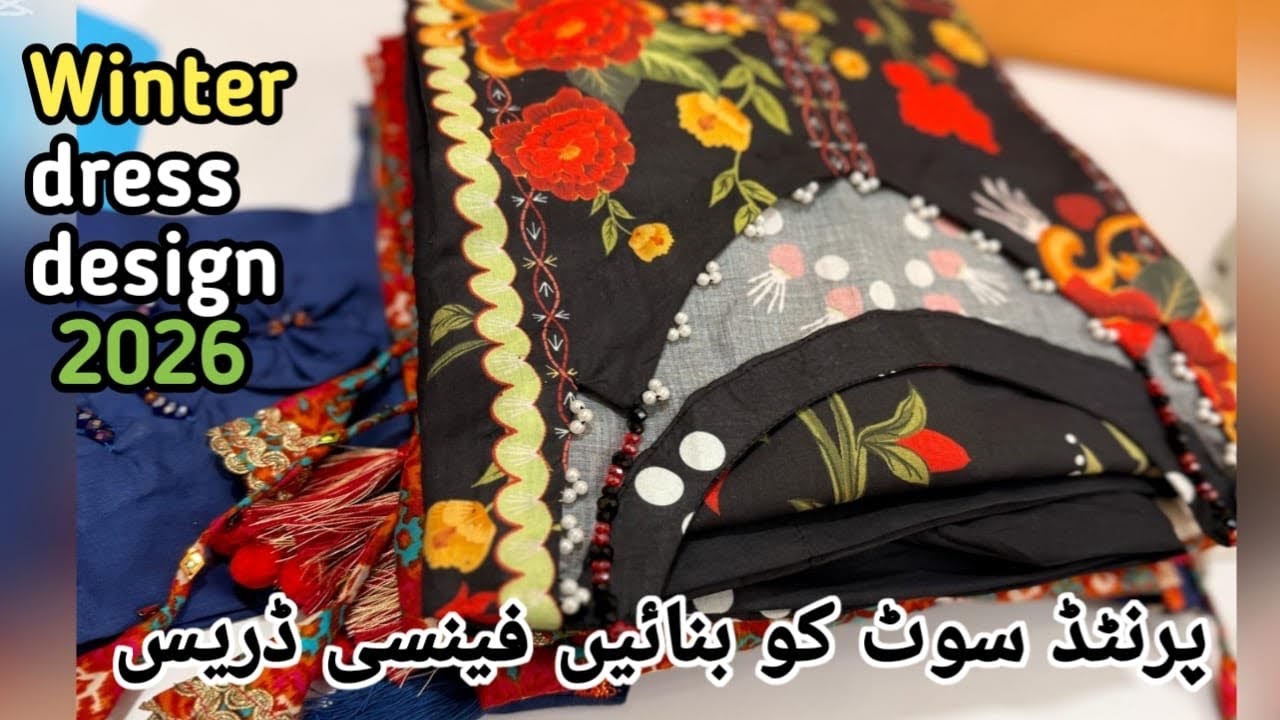 Latest Winter Dress Designs 2025-2026 | Simple & Stylish Neck and Sleeves Ideas