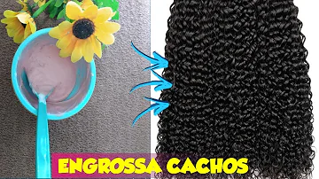 Como fazer para engrossar os fios do cabelo cacheado?